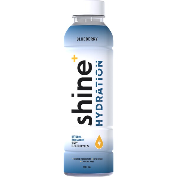 Shine Plus Hydration Blueberry Drink 500mL