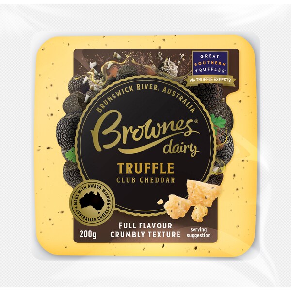 Brownes Dairy Truffle Club Cheddar 200g