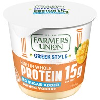 Farmers Union Greek Style High Protein Yoghurt Mango