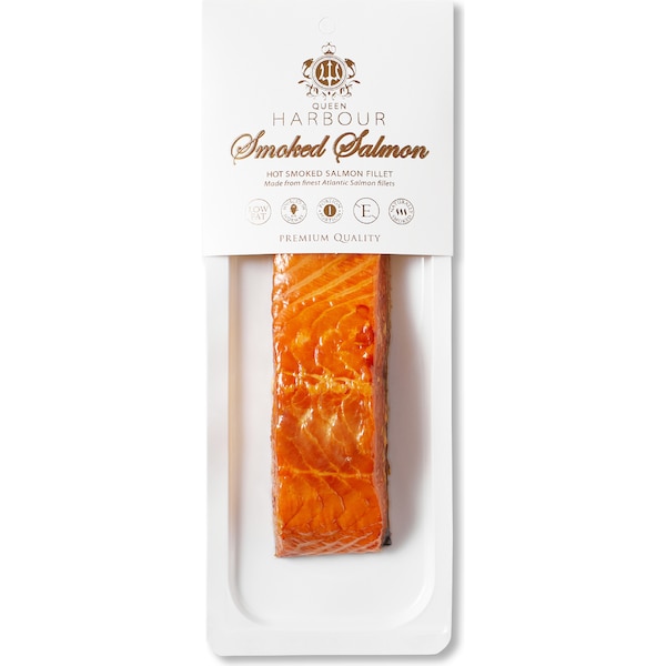 Queen Harbour Hot Smoked Salmon Fillet 140g