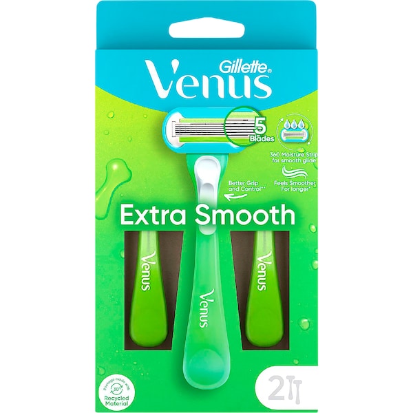 Gillette Venus Extra Smooth Disposable Razor 2 pack