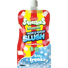 Swizzels Squashies Drumstick Freeze & Squeeze Slush Original 250mL – Woolworths