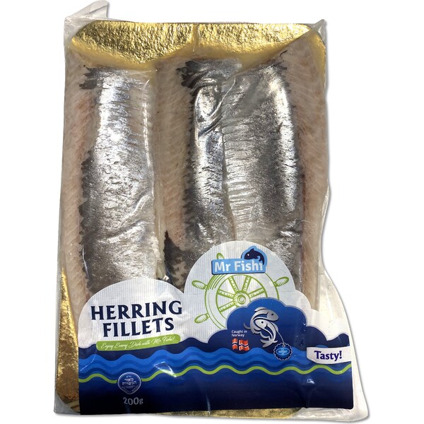 Mr Fishi Herring Fillets 200g
