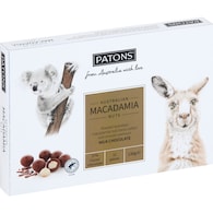 Patons Australian Macadamia Nuts Milk Chocolate
