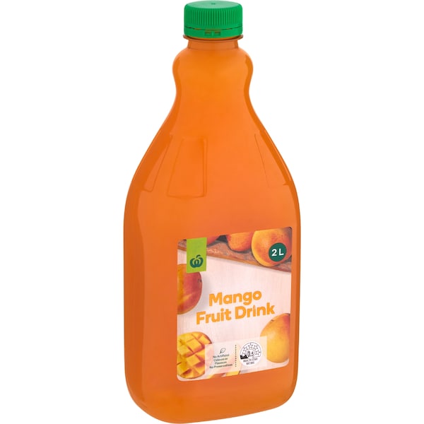 Woolworths Mango Fruit Drink 2L