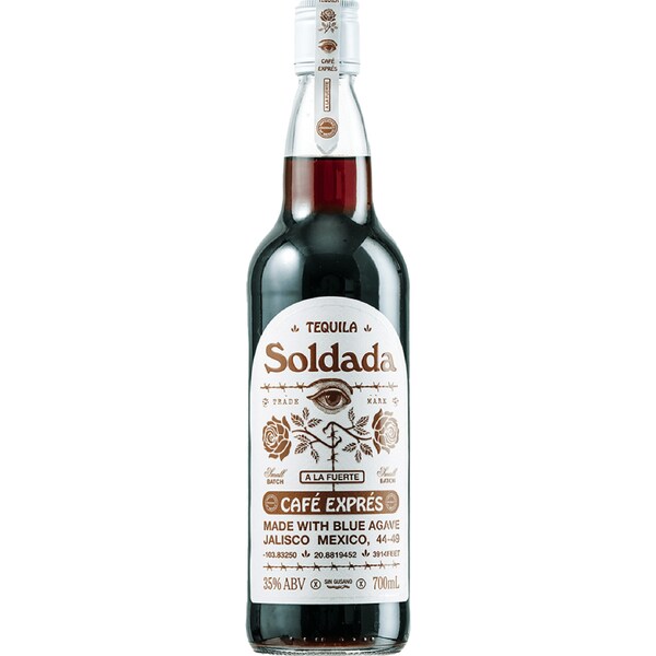 Soldada Cafe Express Tequila Bottle 700mL