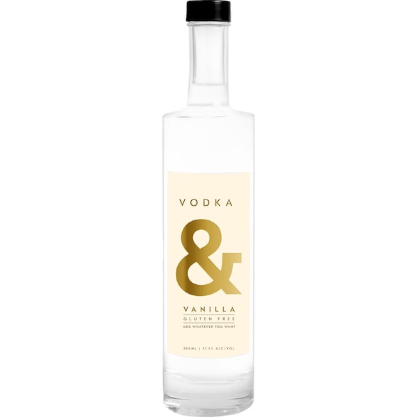 Ampersand Vodka & Vanilla Bottle 500mL