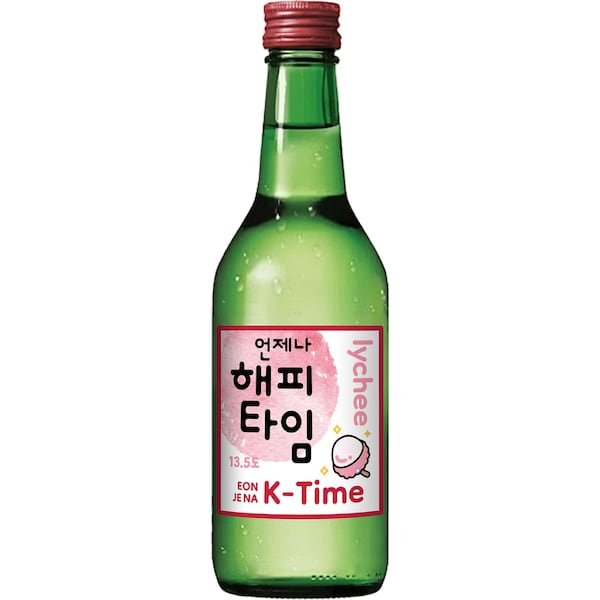 K-Time Lychee Bottle 360mL