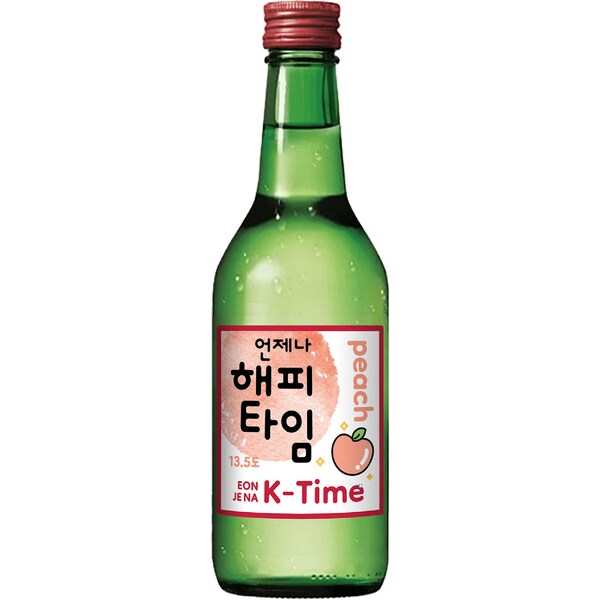 K-Time Peach Bottle 360mL
