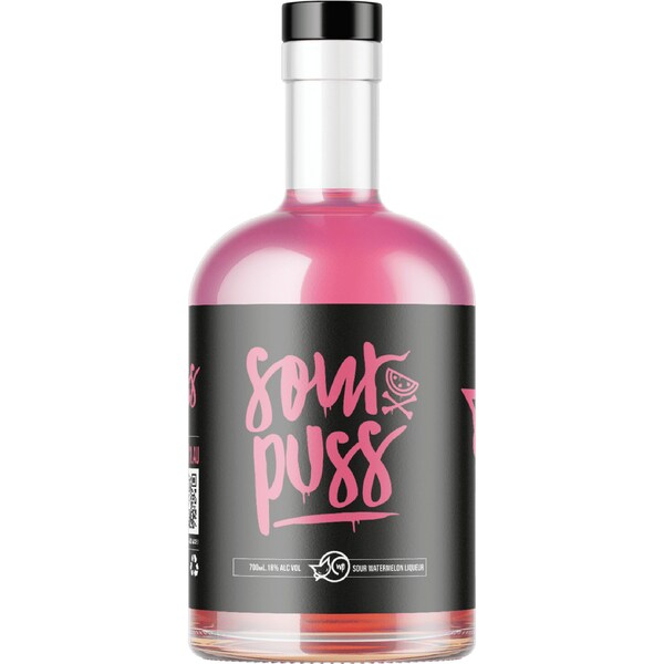 Sour Puss Sour Watermelon Bottle 700mL