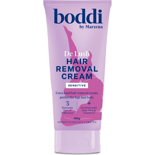 Boddi De Lush Hair Removal Cream Sensitive 150g