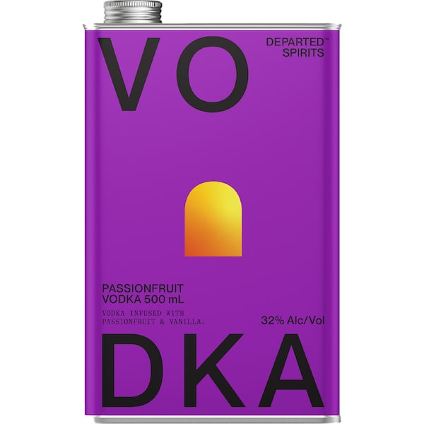 Departed Spirits Passfruit Vodka Bottle 500mL
