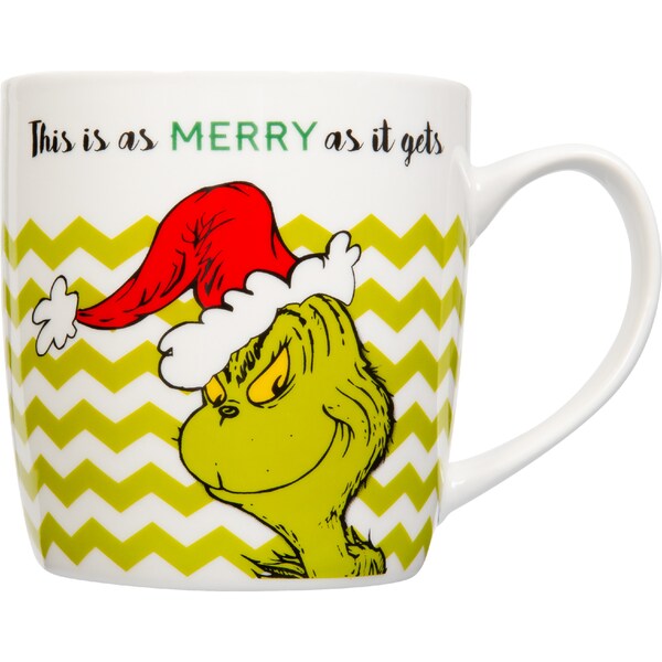 The Grinch Barrel Mug Zigzag each
