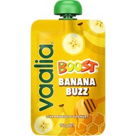 Vaalia Boost Probiotic Yoghurt Pouch Banana Buzz