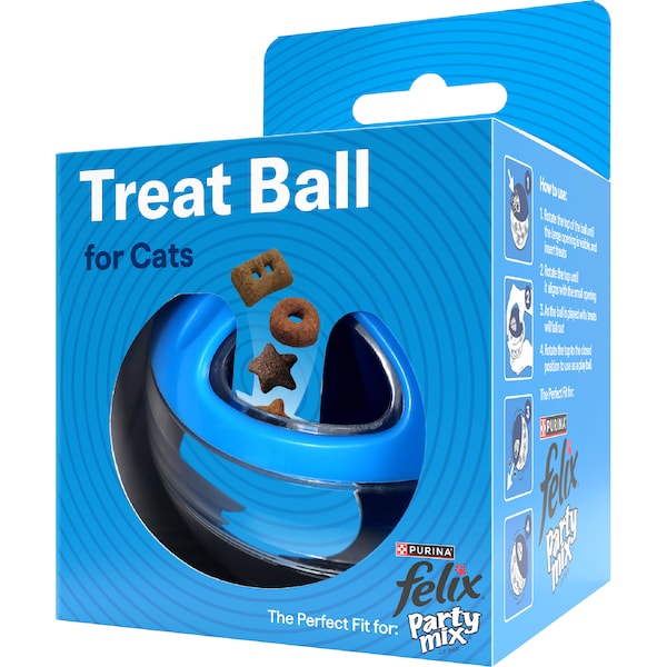 Purina Total Care Treat Ball Cat Toy each
