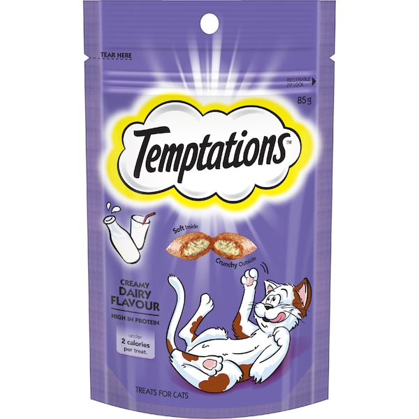 Temptations Creamy Dairy Cat Treats 85g