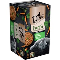 Dine Farm Collection Wet Cat Food Chicken Carrot Spinach