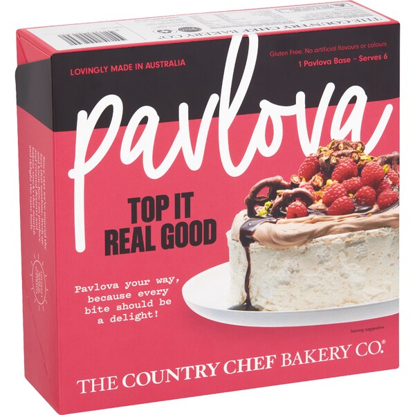 The Country Chef Bakery Co Pavlova 300g