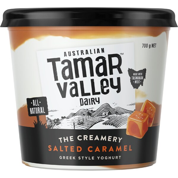 Tamar Valley Dairy Yoghurt Salted Caramel 700g