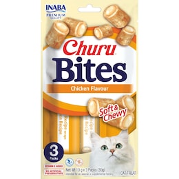 Churu Bites Cat Treats Chicken Flavour 3 pack – Woolworths