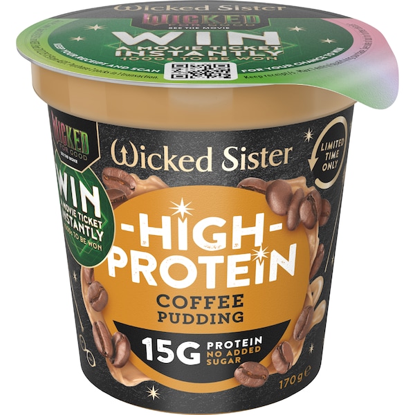 Wicked Sister High Protein Coffee Pudding 170g