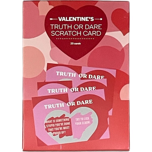 Valentine's Day Truth Or Dare Scratch Cards each