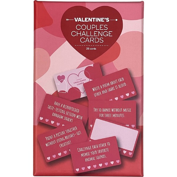 Valentine's Day Couples Challenge Cards each