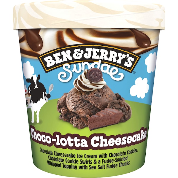 Ben & Jerry's Sundae Choco-lotta Cheesecake 427mL
