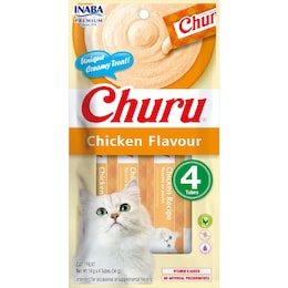 Churu Puree Cat Treats Chicken 56g – Woolworths