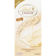 Lindt Lindor White Chocolate Block