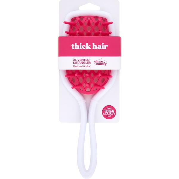 Oh So Comfy Thick Hair XL Vented Detangler Brush each