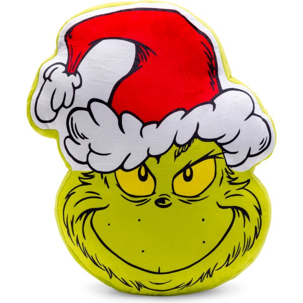 The Grinch Head Shaped Cushion each