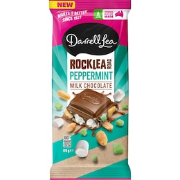Darrell Lea Rocklea Road Peppermint Milk Chocolate Block 170g – Woolworths