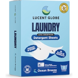Lucent Globe Laundry Detergent Sheets Ocean Breeze 35 pack – Woolworths