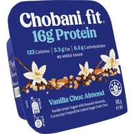 Chobani 16G Flip Protein Greek Yogurt Vanilla Choc Almond