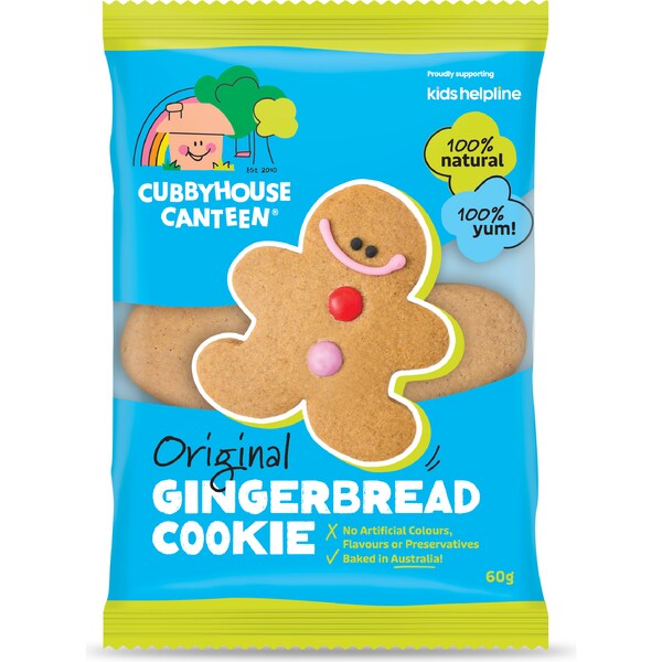 Cubbyhouse Canteen Gingerbread Cookie 60g