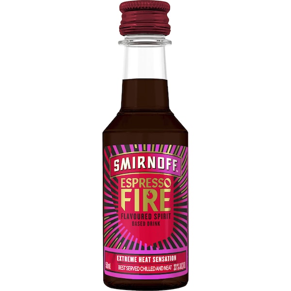 Smirnoff Espresso Fire Bottle 50mL