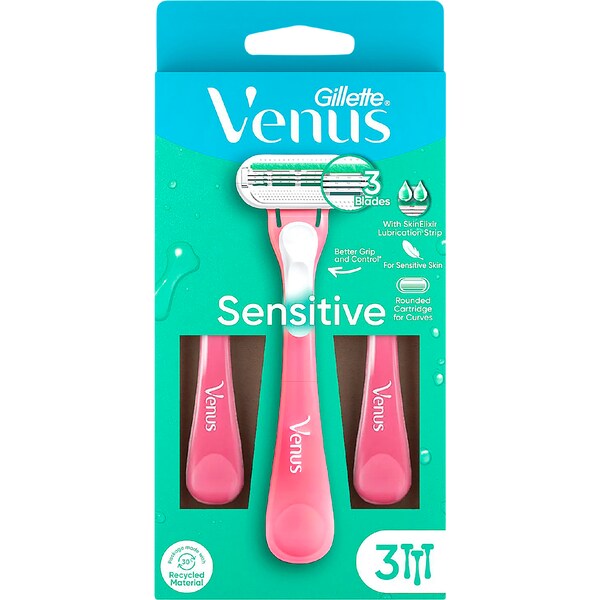 Gillette Venus Sensitive Disposable Razors 3 pack
