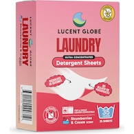Lucent Globe Laundry Detergent Sheets Strawberries & Cream