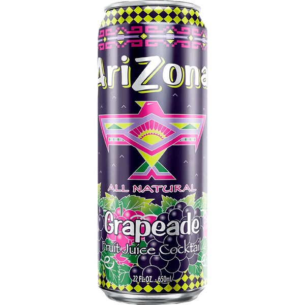 Arizona Grapeade Fruit Juice 650mL