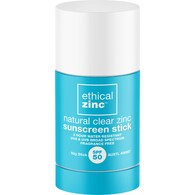 Ethical Zinc SPF 50 Natural Clear Zinc Sunscreen Stick