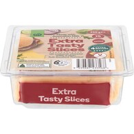 Woolworths Extra Tasty Cheese Slices