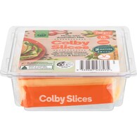 Woolworths Colby Cheese Slices