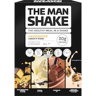 The Man Shake Favourites Meal Replacement Powder Sachets