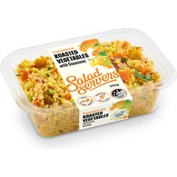 Salad Servers Roasted Vegetables With Couscous