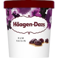 Haagen-Dazs Ice cream Rum & Raisin