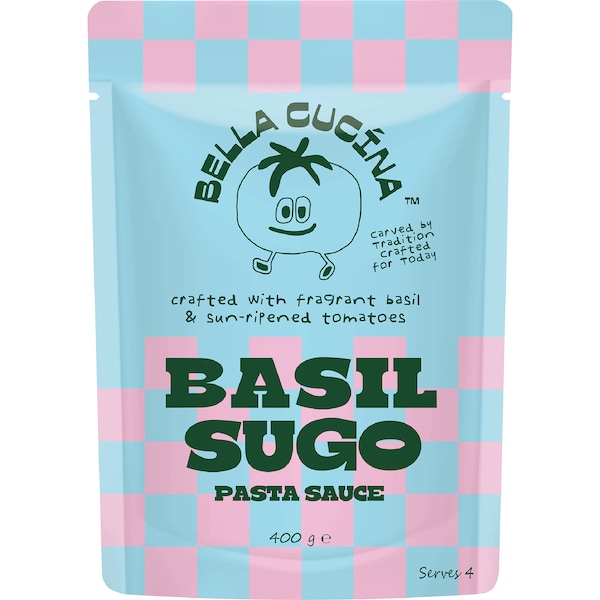 Bella Cucina Basil Sugo Pasta Sauce 400g