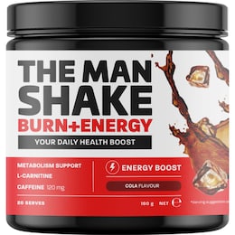 The Man Shake Burn & Energy Powder Cola 160g – Woolworths