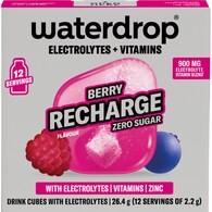 Waterdrop Electrolyte Drink Cubes Berry Drink Cubes Berry