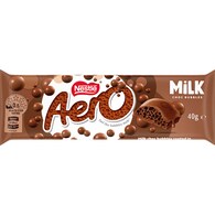 Nestle Aero Milk Chocolate Bar
